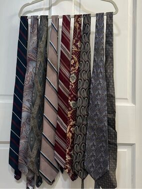 Lot of 19 vintage ties